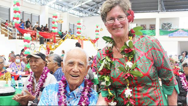 Mr. Iuni Maeva, and Evelyn Lili’o Satele 