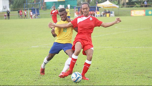 Jaiyah Saelua of American Samoa defends