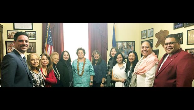 Amata and friends at opening of 116th Congress