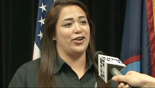 Jenna Blas, public information officer for the Guam Office of Homeland Security and Civil Defense. 