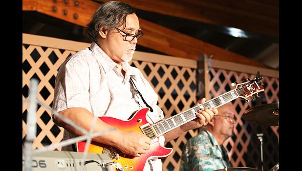 JR Hall during the 2015 Samoana Jazz & Arts Fest
