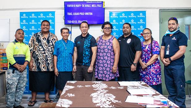 In the spirit of White Sunday, Bluesky partnered with the American Samoa Community College's Samoan Studies Institute.