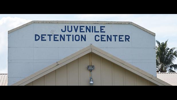 Juvenile Detention Center sign