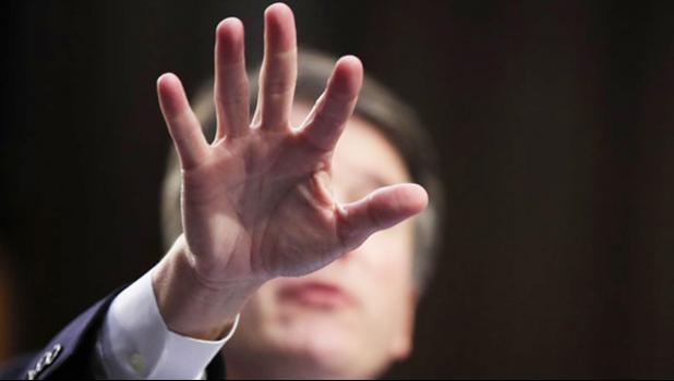In this Wednesday, Sept. 5, 2018 file photo, Supreme Court nominee Brett Kavanaugh testifies before the Senate Judiciary Committee on Capitol Hill in Washington for the second day of his confirmation hearing to replace retired Justice Anthony Kennedy. On Friday, Oct. 5, 2018, The Associated Press has found multiple untrue stories circulating on the internet regarding Kavanaugh and Christine Blasey Ford. (AP Photo/Manuel Balce Ceneta) Supreme Court nominee Brett Kavanaugh