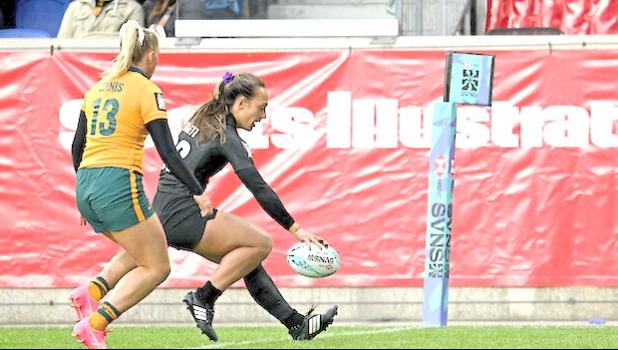 Kelsey Teneti scored two critical Tries 