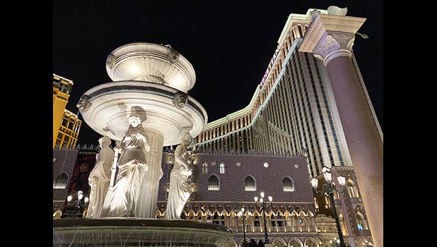 Las Vegas fountain