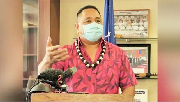 Samoa Shipping Services General Manager Lautimui’a Afoa Uelese Vaai