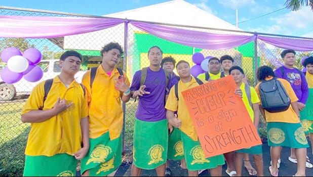 Leone High School students