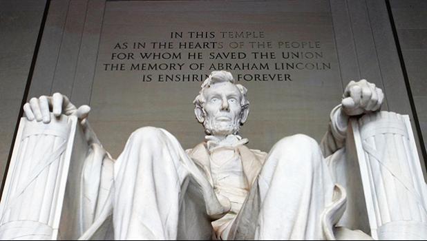 The Lincoln Memorial in Washington, D.C.