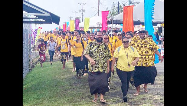 Crowds at Lions Park reopening