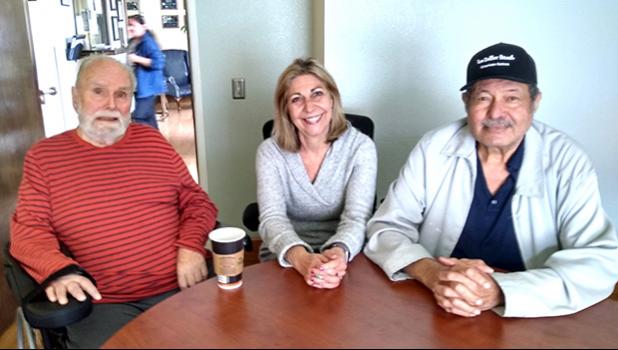 Dale Long, Teri Hunkin and Mike Sala.