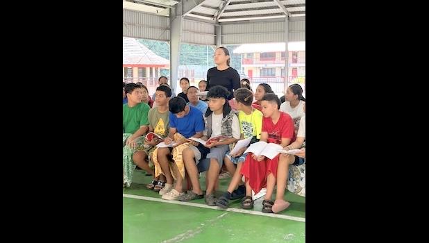 Students asked questions 