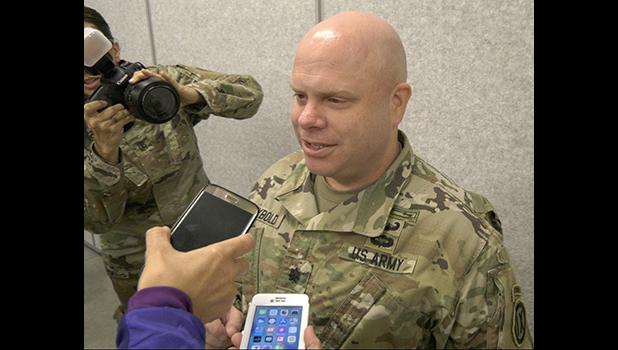 Lt. Col. Clint Seybold, commander of Detachment American Samoa
