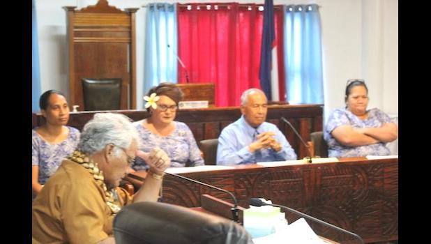 Malemo and senior staff