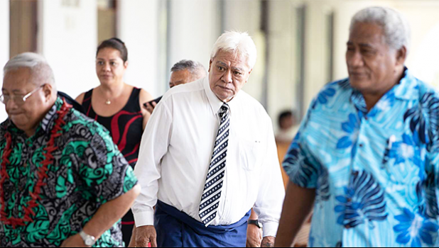 Contempt of Court charge against Malietoa Fa'amausili Moli has been dismissed. (Photo: Vaitogi Asuisui Matafeo) Malietoa Fa'amausili Moli