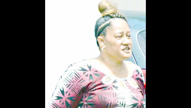 the owner of LE AUTE, Tumuatasi Lefatia, also known as Mama.