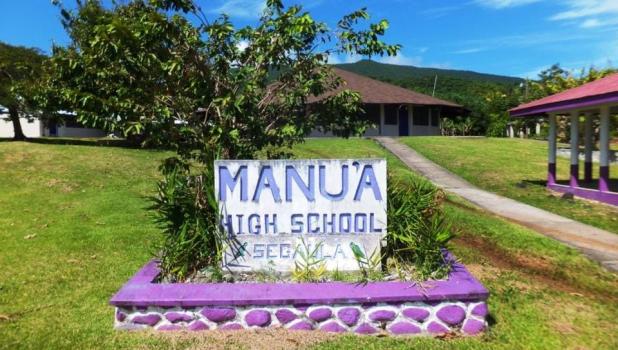 “The expectation is that everyone will come back and then we’ll have schools as best as we can and we will continue to monitor any sudden changes in situations and will adjust accordingly," Lt. Gov. Talauega Eleasalo Ale said. MANU'A HIGH SCHOOL