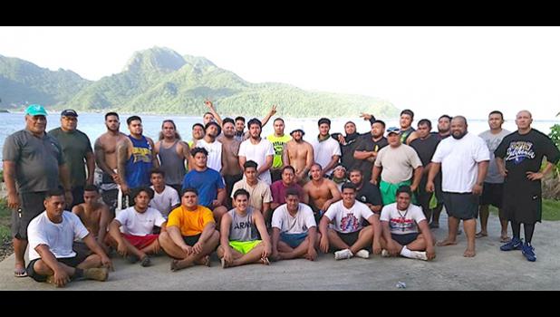 The 2019 Matasaua crew — with skipper Malaepule Fuega Moliga