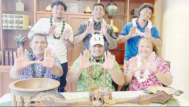 the Mauigoa family