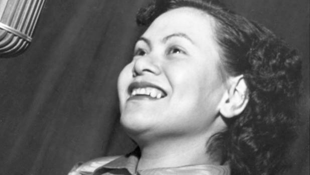 The legendary Mavis Rivers, Samoa's First Lady of Jazz. [photo: New Zealand History website]