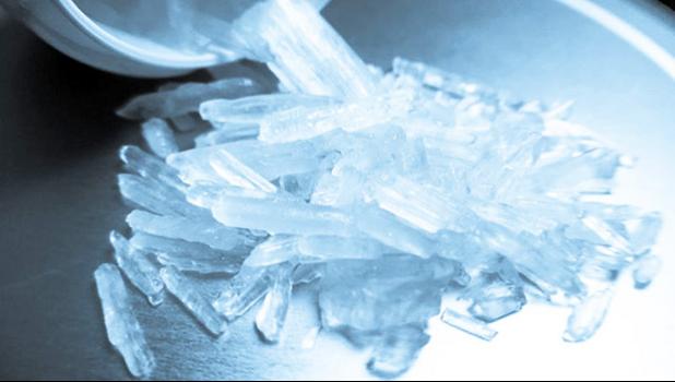 methamphetamine crystals
