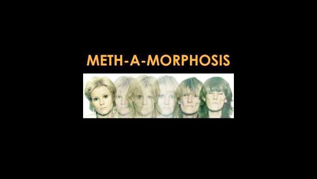 Faces of meth abuse.
