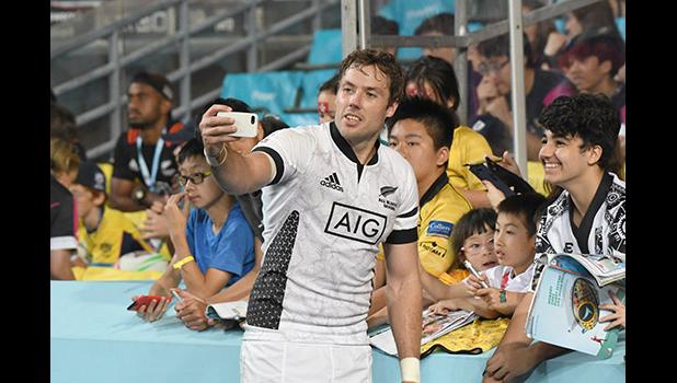 NZ All Black 7s mainstay, Tim Mikkelson,