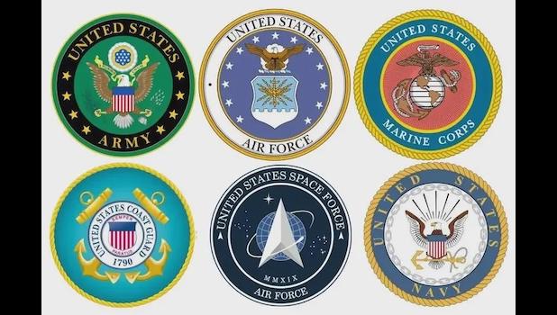 “An NDAA is ‘must pass’ legislation every year, making sure our Armed Forces personnel and military families have the pay and care they need," the Congresswoman said. military logos