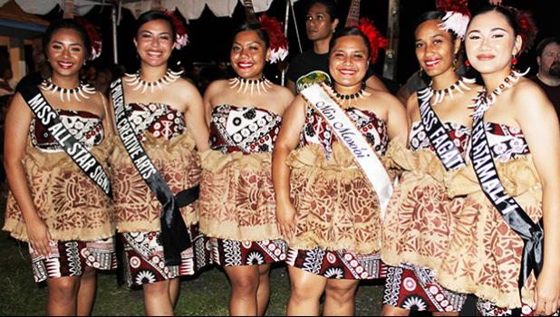 Moso’oi Scholarship Pageant Contestants