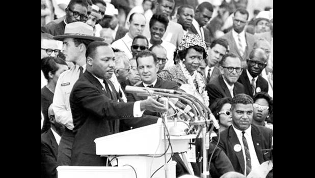 Martin Luther King, Jr. speaking