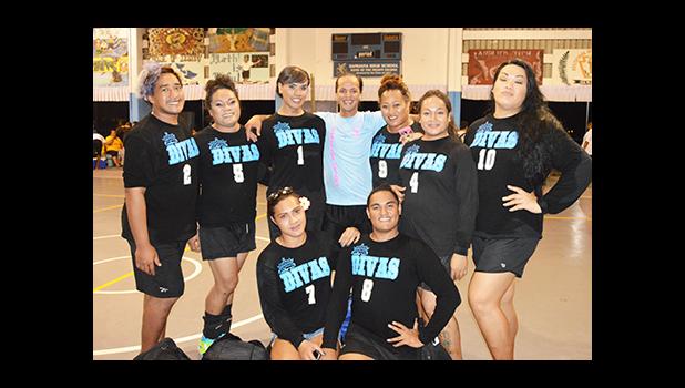 Here is the 2016 Mosooi Internationlal Volleyball Championship winner in the Queen’s Division, Island Divas from American Samoa. [photo by AF]