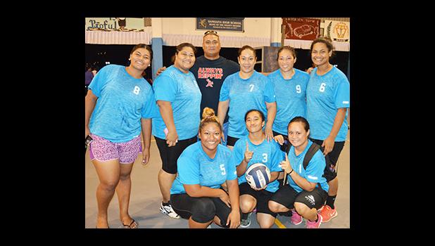 2016 Mosooi International Volleyball Championship — Women’s Division champion, local BTI volleyball team. [photo AF]
