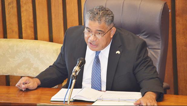 Health director Motusa Tuileama Nu