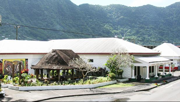 Jean P. Hayden Museum before the extension. 