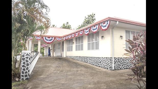 Matagaluega Amerik launches new building in Malo. (Photo: Talaia Mika)