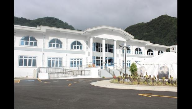 According to court filings, Siua and Fuimaono operate several businesses under different names, including LSJR Tire Repair and Auto Detailing, Lote's Services, and Lote and Mel's Autoshop and Car Wash, all situated in Tafuna near the intersection leading to Fagaima. New high court building