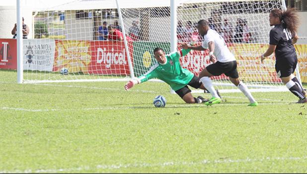 American Samoa Men’s National Team captain and goalkeeper,  Nicky Salapu