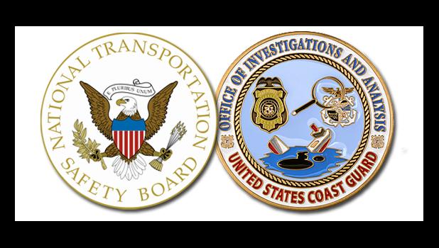 NTSB & COAST GUARD LOGOS