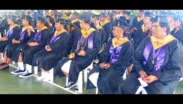 A look at some of the 69 graduates of Nu’uuli Vocational Technical High School class of 2018