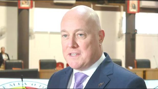 NZ Prime Minister Chris Luxon