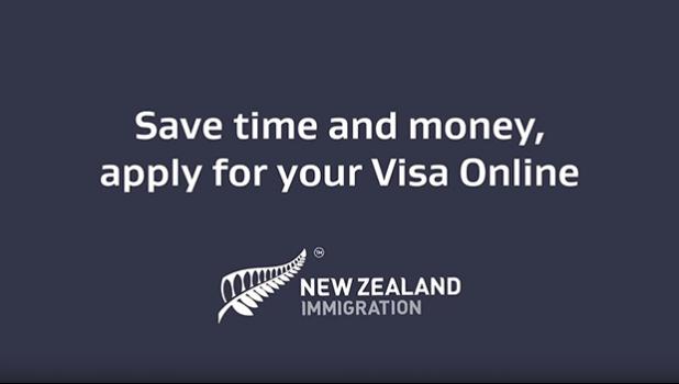 graphic saying apply for NZ visas online