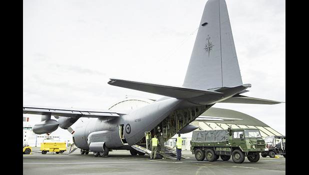 New Zealand Defence Force airplane