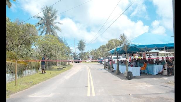 repair of an existing two-lane asphalt road