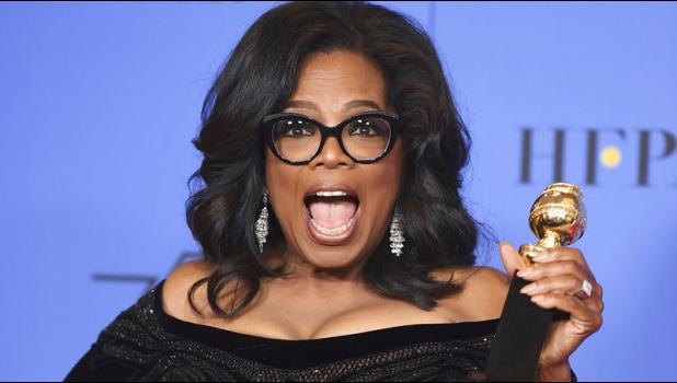 In this Sunday, Jan. 7, 2018 file photo, Oprah Winfrey poses in the press room with the Cecil B. DeMille Award at the 75th annual Golden Globe Awards in Beverly Hills, Calif. On Friday, Jan. 19, 2018, The Associated Press has found that stories circulating on the internet about Winfrey saying that old white people need to die are untrue. (Photo by Jordan Strauss/Invision/AP) In this Sunday, Jan. 7, 2018 file photo, Oprah Winfrey poses in the press room with the Cecil B. DeMille Award at the 75th annual Golden Globe Awards in Beverly Hills, Calif. On Friday, Jan. 19, 2018, The Associated Press has found that stories circulating on the internet about Winfrey saying that old white people need to die are untrue. (Photo by Jordan Strauss/Invision/AP)