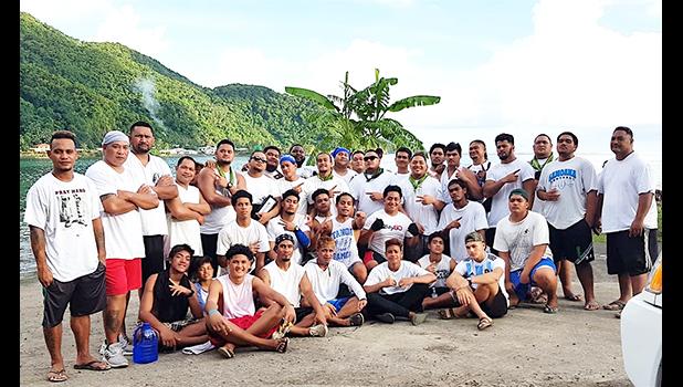Paepaeulupoo crew 2019 from Aua village