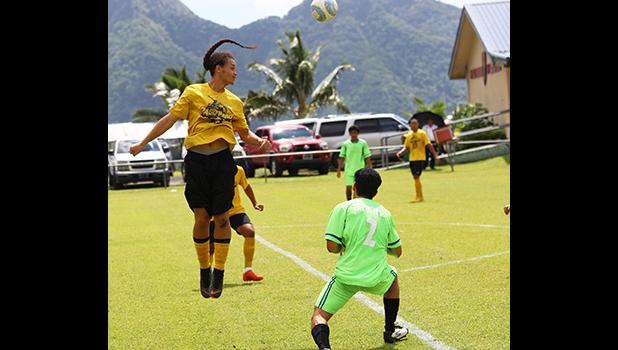 Gabriel Taumua of Pago Youth A 