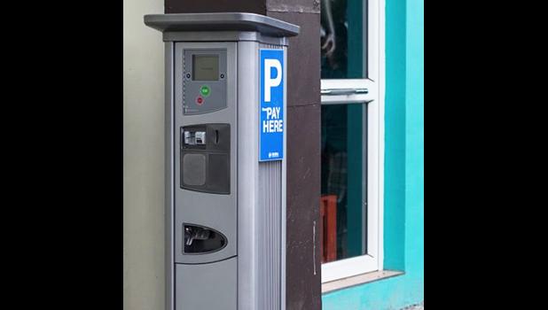 One of the parking meters already installed in Apia. (Photo: Misiona Simo) One of the parking meters already installed in Apia