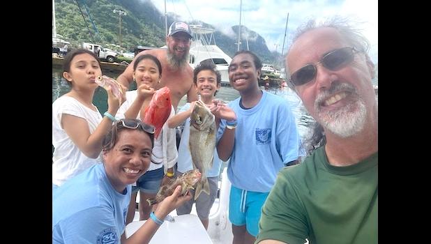 Some Passport to Fishing program participants