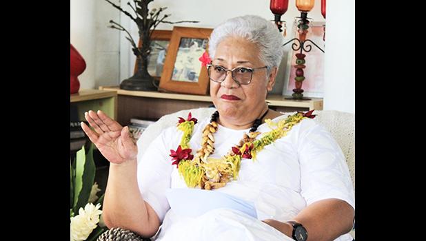 Samoa PM Fiame Naomi Mata'afa