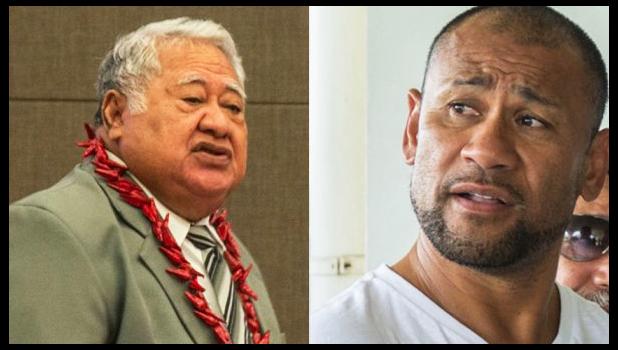   Prime Minister, Tuilaepa Dr. Sa’ilele Malielegaoi and Paulo Malele or King Faipopo.